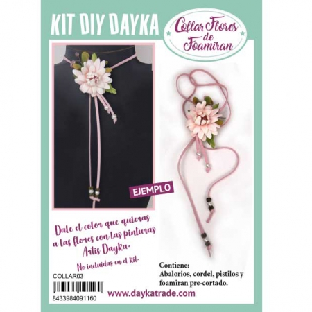 KIT COLLAR DALIA ROSA