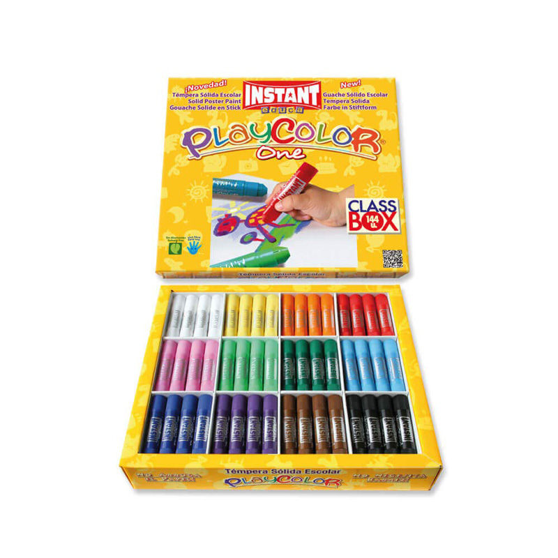 C/144 TEMPERA SOLIDA PLAYCOLOR 5GR BASIC POCKET