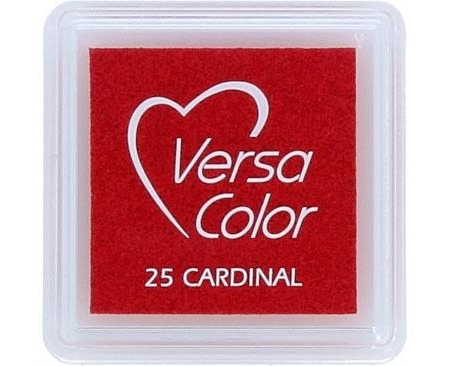 ALMOHADILLA PEQ VERSACOLOR ROJO VIVIDO OPACA 33X33