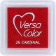 ALMOHADILLA PEQ VERSACOLOR ROJO VIVIDO OPACA 33X33
