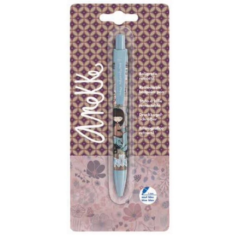 BLISTER BOLIGRAFO AZUL 2019 ANEKKE