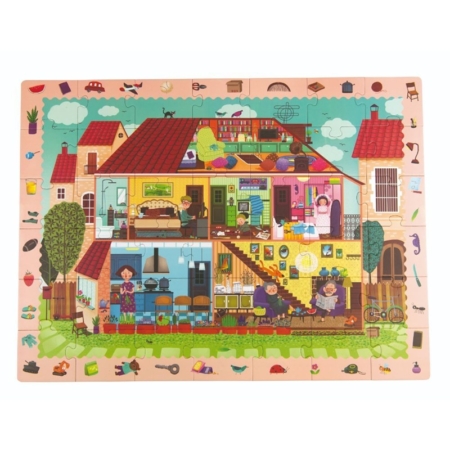 Puzzle Detective in room 42 piezas