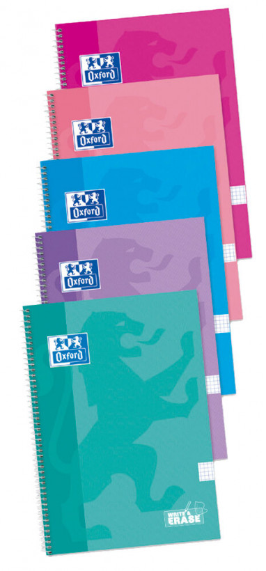 BLOCK OXFORD TAPA EXTRA WRITE&ERASE Fº 80H