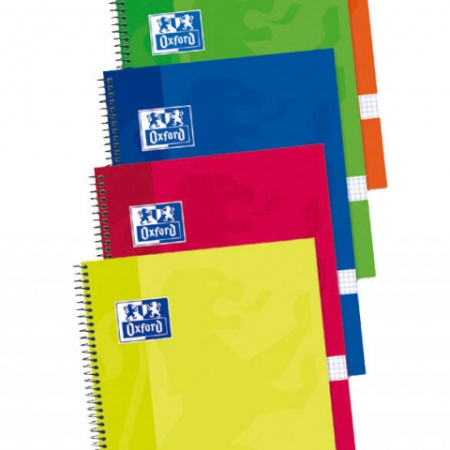 BLOCK OXFORD TAPA EXTRADURA A4+ 80H 5X5 SCHOOL CLASSIC MELOCOT
