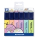 ESTUCHE DE 6 MARCADORES FLUORESCENTES STAEDTLER TEXTSURFER CLASSIC PASTEL