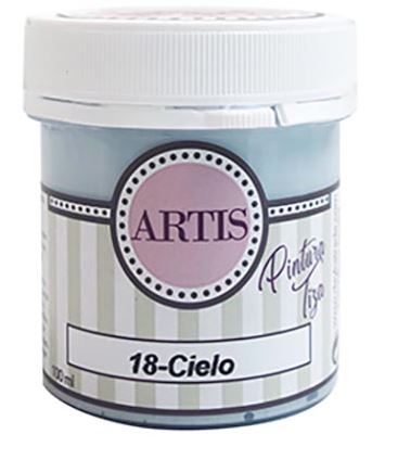 PINTURA TIZA 100ML CIELO