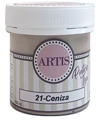 PINTURA TIZA 100ML CENIZA