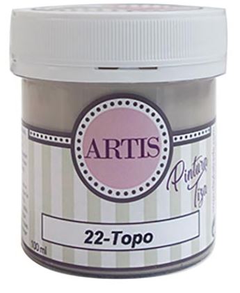 PINTURA TIZA 100ML TOPO