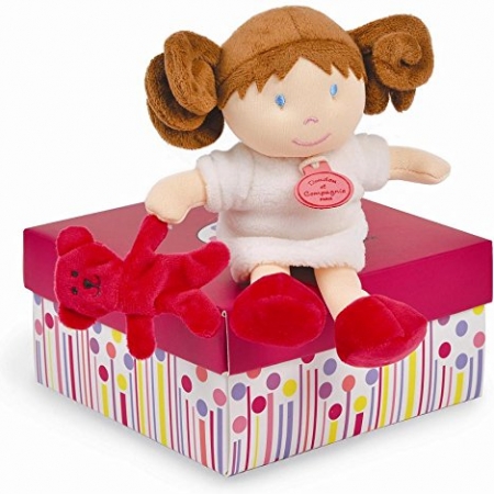 MUÑECA PEQUEÑA DEMOISELLES EN CAJA DOUDOU