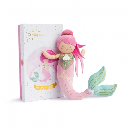 PELUCHE SIRENA EN CAJA DOUDOU