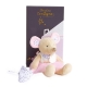 PELUCHE RATITA CON TUTU EN CAJA DOUDOU