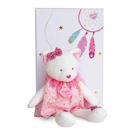 PELUCHE ATRAPASUEÑOS ROSA 20CM EN CAJA DOUDOU