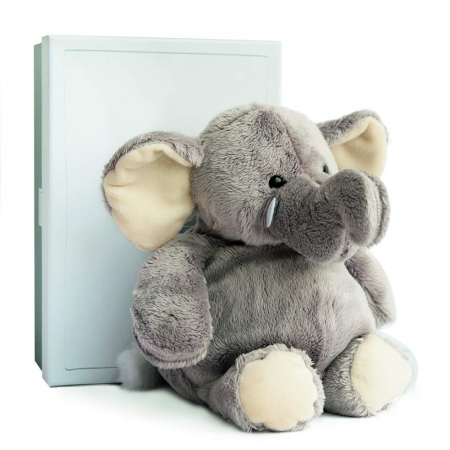 PELUCHE ELEFANTE 23CM EN CAJA