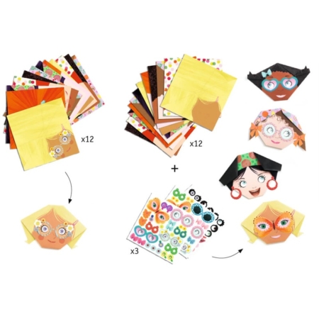 Papiroflexia origami Caritas