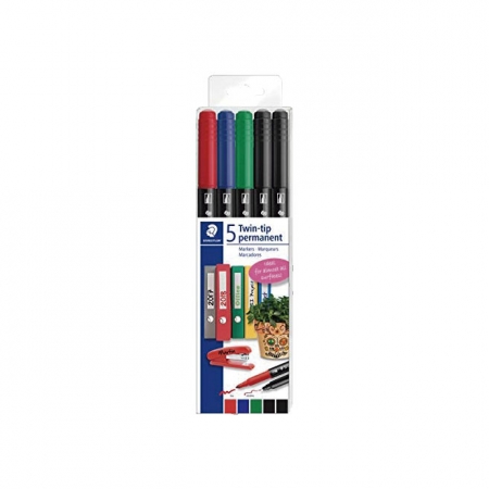 EST/5 ROTULADOR DOBLE PUNTA PERMANENTE 3187