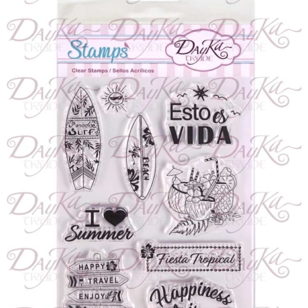 SELLO FIESTA TROPICAL STAMP08