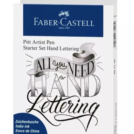 PACK 7 ROTULADORES PITT H. LETTERING Y ACC