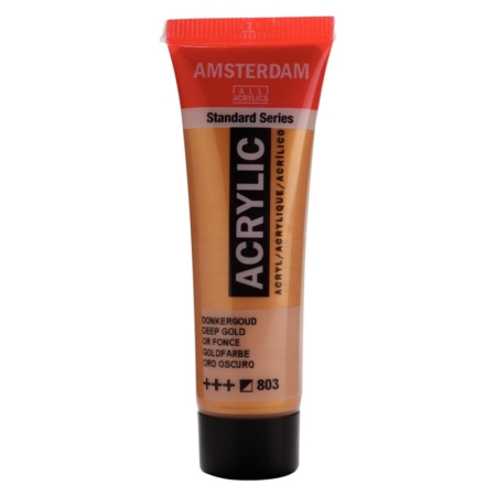 Pintura acrílica Amsterdam 20 ml oro oscuro