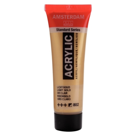 Pintura acrílica Amsterdam 20 ml oro claro