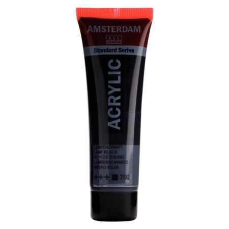 Pintura acrílica Amsterdam 20 ml negro bujía