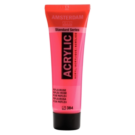 Pintura acrílica Amsterdam 20 ml rosa reflex