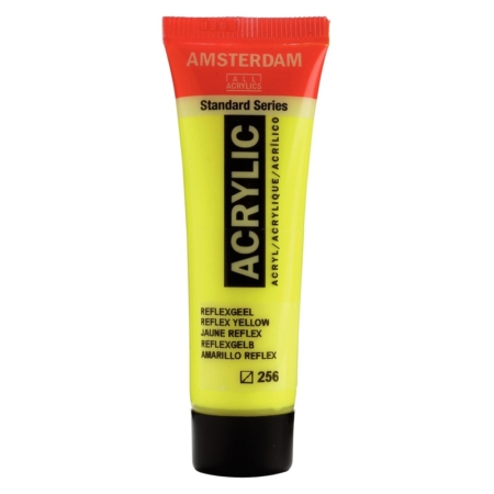 Pintura acrílica Amsterdam 20 ml amarillo reflex