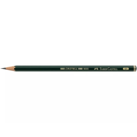 ECOLÁPIZ DE GRAFITO FABER CASTELL 9000 5H