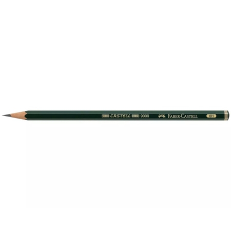 ECOLÁPIZ DE GRAFITO FABER CASTELL 9000 6H