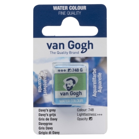 Pastilla de acuarela Van Gogh gris Davy