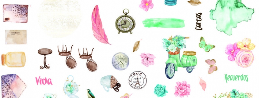 Surtido 54 Die Cuts "Recuerdame"" por Manoli Navarro