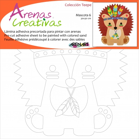 LAMINA MASCOTA HOKEE 30X30 CM TRQ-280A