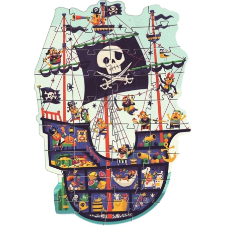Puzzle gigante El barco pirata 36 piezas