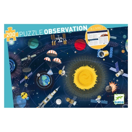 Puzzle de observación El espacio 200 piezas
