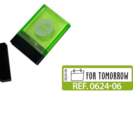 SELLO "FOR TOMORROW" INGLES VERDE