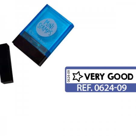 SELLO "VERY GOOD" INGLES AZUL