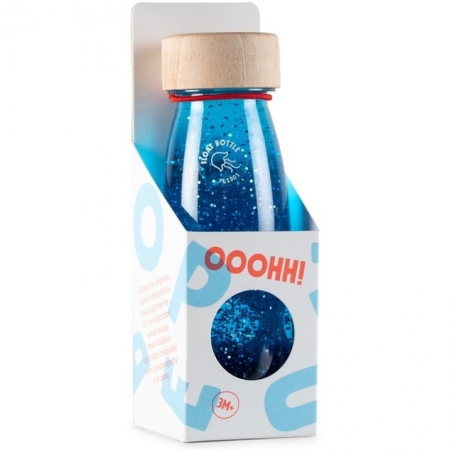 BOTELLA SENSORIAL FLOAT BOTTLE AZUL