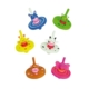 Peonza spinning tops animales
