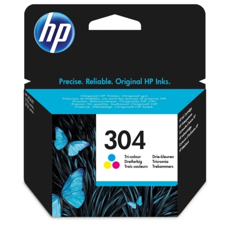 Tinta HP tricolor 304 N9K05AE