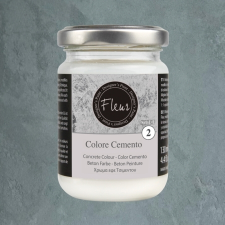 Color para cemento Fleur 130 ml - Paso 2