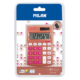 BLISTER CALCULADORA MILAN POCKET COPPER ROSA