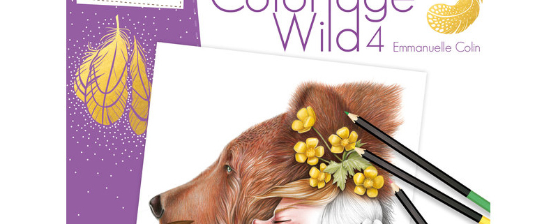 CUADERNO COLOREAR WILD 4