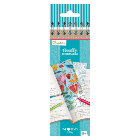 GRAFFY BOOKMARK MANDALA/FLORES