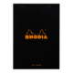 BLOC RHODIA BLACK GRAP. 80H, 80G 14,8X2