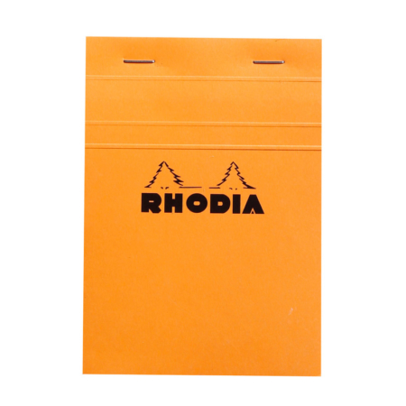 BLOC RHODIA ORANGE GRAP. 80H, 80G 10,5X1