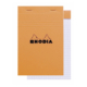 BLOC RHODIA ORANGE GRAP. 80H, 80G 11X17