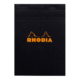 BLOC RHODIA BLACK GRAP. 80H, 80G 14,8X21