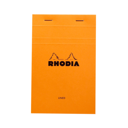 BLOC RHODIA ORANGE GRAP. 80H,  80G 11X17