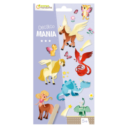 DECALCO' MANIA ANIMALES FANTASTICOS