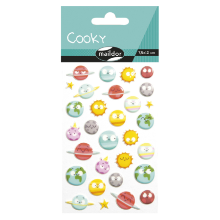 COOKY PLANETAS PQ 1H 7,5X12CM