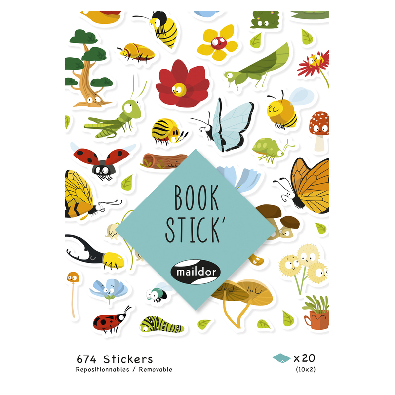 BOOK STICK A6  BOTANICA